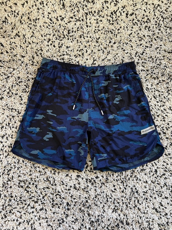 Legends Other - Legends Luka Shorts Blue Camo Unlined Drawstring Stretch Gym Athletic Men’s XL